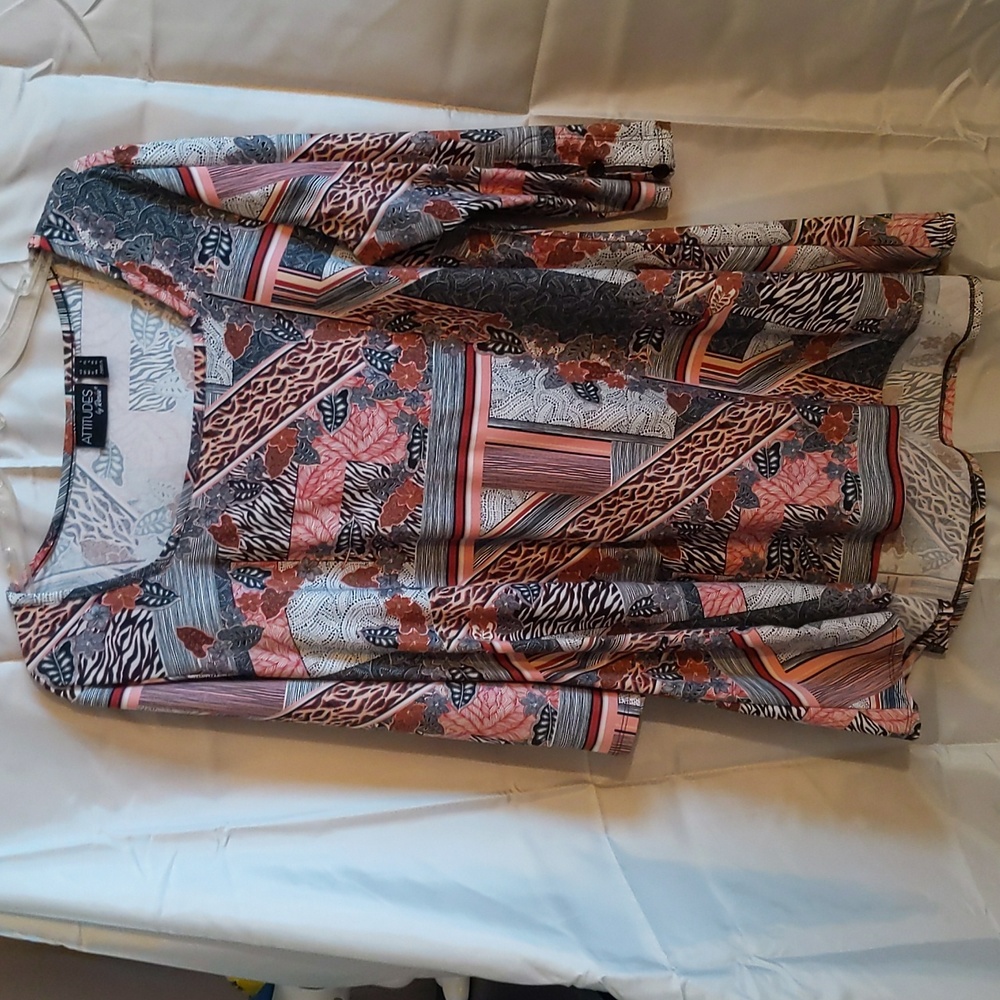 Flower printed tunic